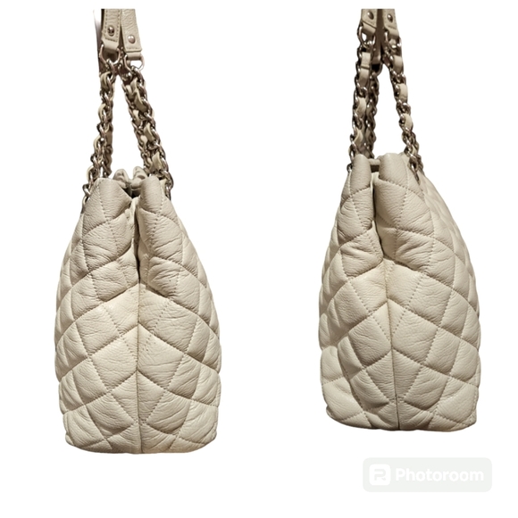 Kate Spade Quilted Gold Coast Maryanne Tote Bag - Retail $428 - Purse With Chain - Picture 6 of 12